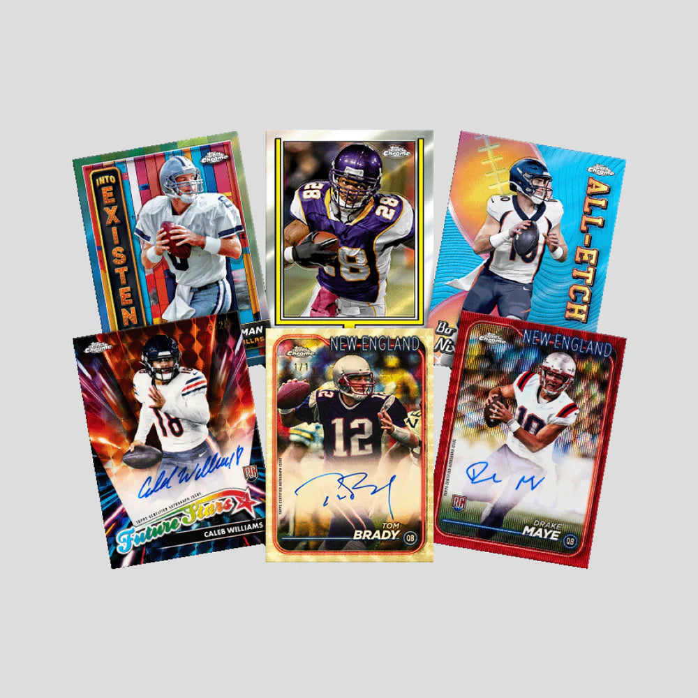 Topps Football Chrome 2024 Value Box