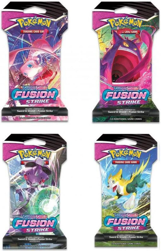 Pokémon Card Game Fusion Strike Sleeved Booster (Random Artwork) - ENG