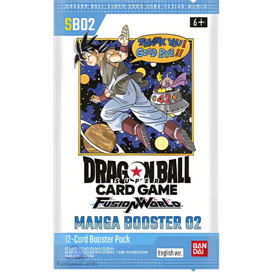 Dragon Ball Super Card Game - Fusion World - Manga Booster SB02 - Display - ENG