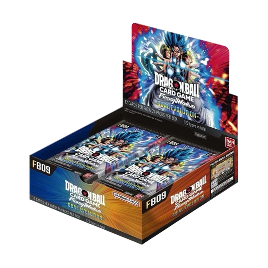 Dragon Ball Super Card Game - Fusion World - FB09 - Dual Evolution - Display Jubiläums Set - ENG