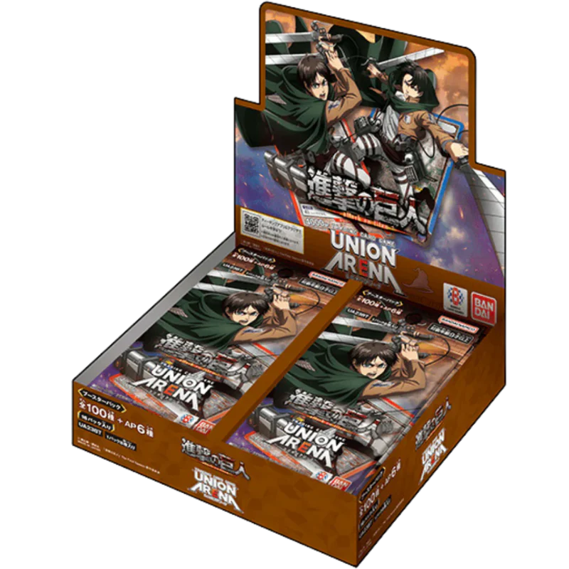 UNION ARENA – ATTACK ON TITAN – BOOSTER DISPLAY UA23BT - JP