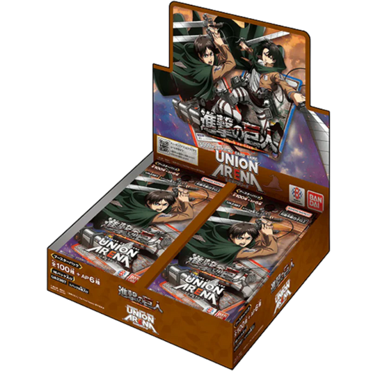 UNION ARENA – ATTACK ON TITAN – BOOSTER DISPLAY UA23BT - JP