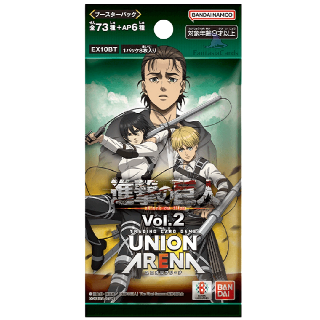 Union Arena - Attack on Titan Vol.2 - Display - JP