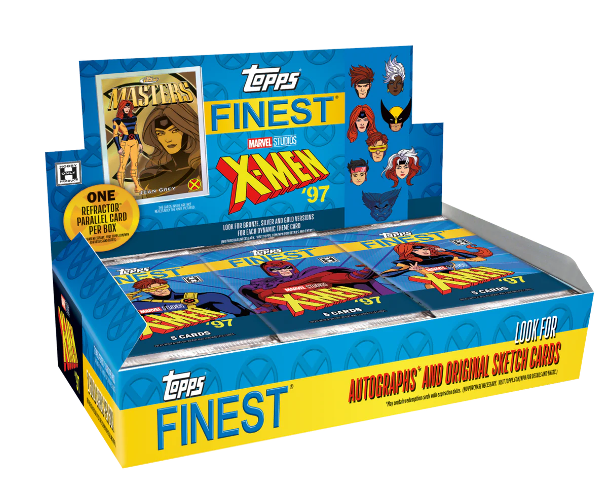 Topps 2025 Finest X-Men 97 Hobby Box