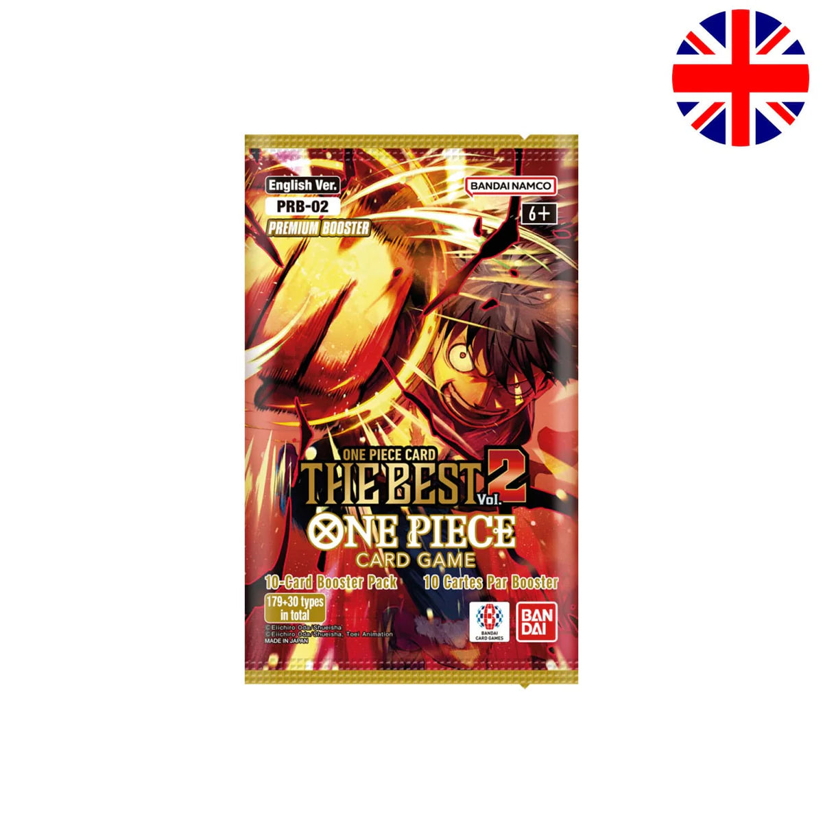 One Piece Card Game Display - "The Best Vol.2" (PRB-02) - ENG