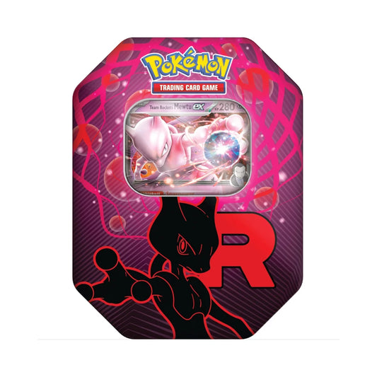POKÉMON - TEAM ROCKET'S MEWTWO EX - TIN BOX - DE