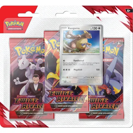 Pokémon Card Game Ewige Rivalen 3-Pack Blister - DE