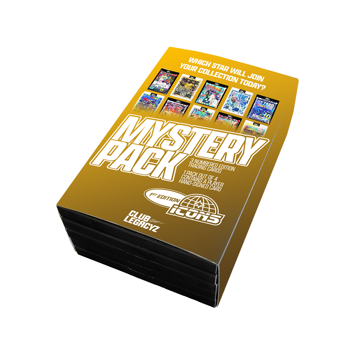 Club Legacyz ICONS 1st Edition Mystery Pack Limited Edition
