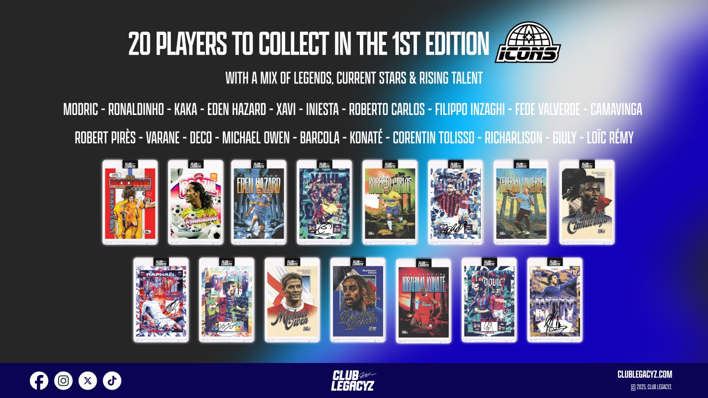 Club Legacyz ICONS 1st Edition Mystery Pack Limited Edition