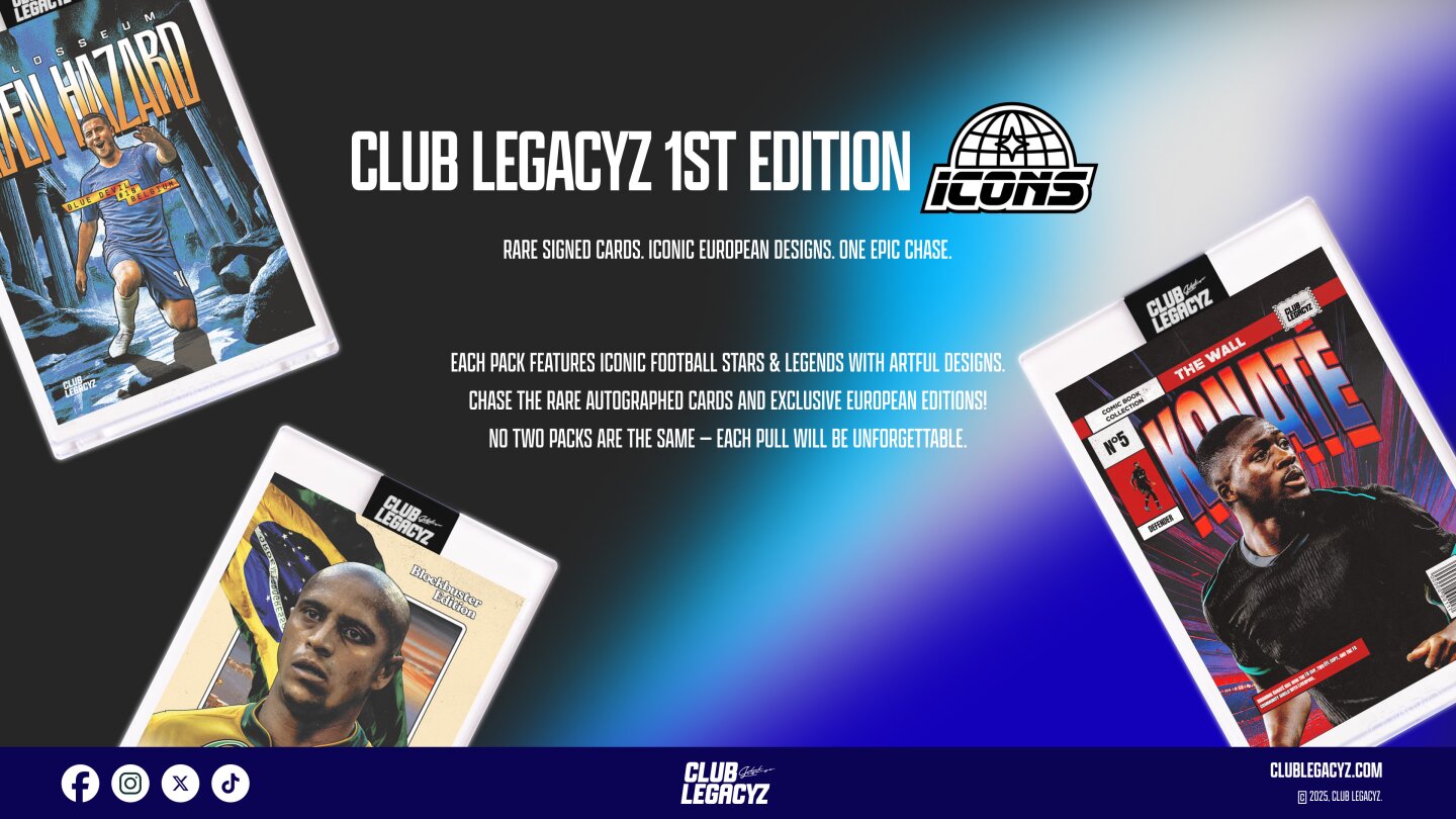 Club Legacyz ICONS 1st Edition Mystery Pack Limited Edition
