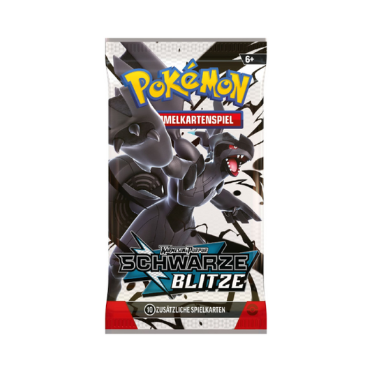 Pokémon Karmesin & Purpur Schwarze Blitze Booster - DE