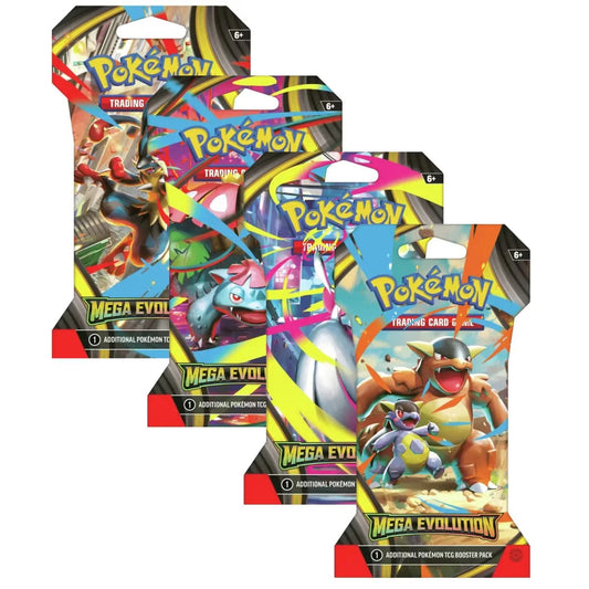Pokémon Mega Evolution – Sleeved Booster Pack - ENG