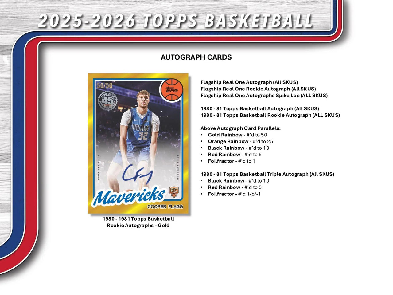 Topps 2025-26 NBA Flagship Basketball Mega Box