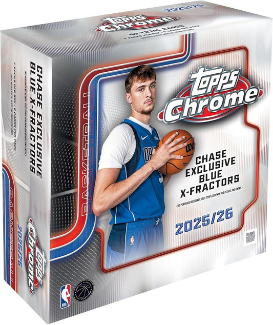 2025-26 Topps Chrome® Basketball - Mega Box