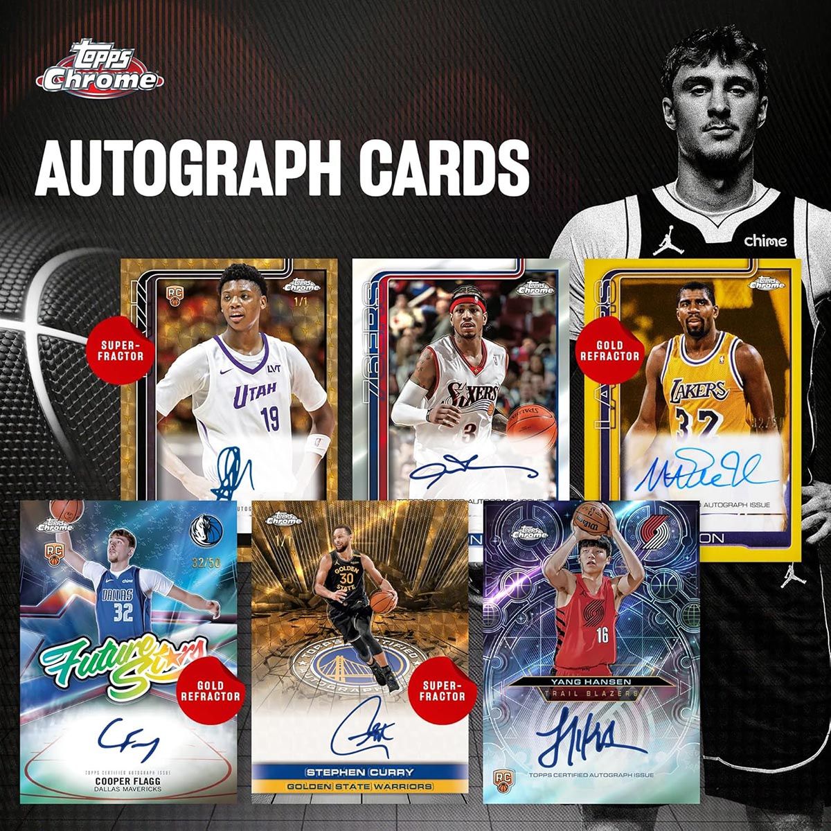 2025-26 Topps Chrome® Basketball - Mega Box