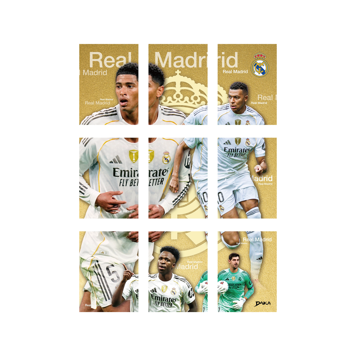 DAKA Real Madrid Top Audience Box 2025-26 Series 2