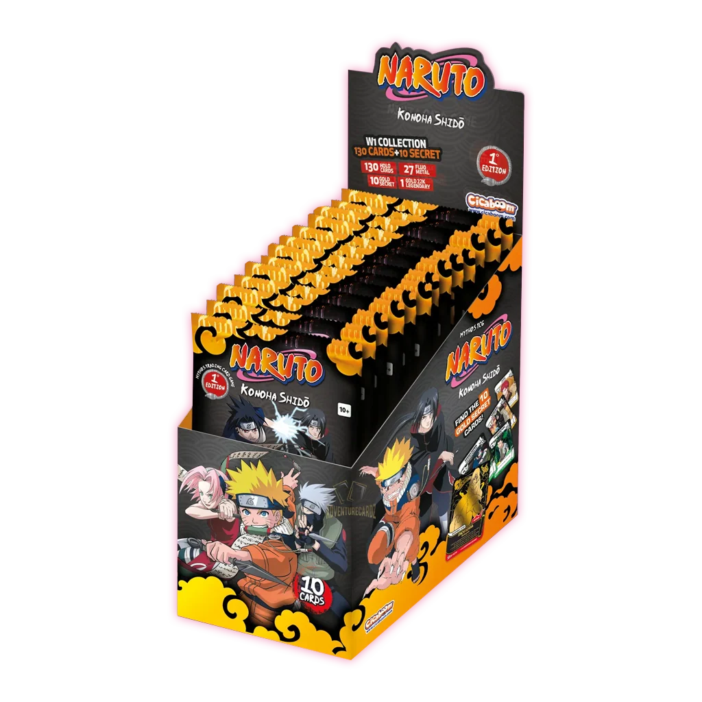 NARUTO MYTHOS CARD GAME - (FIRST EDITION) - DISPLAY - ENG