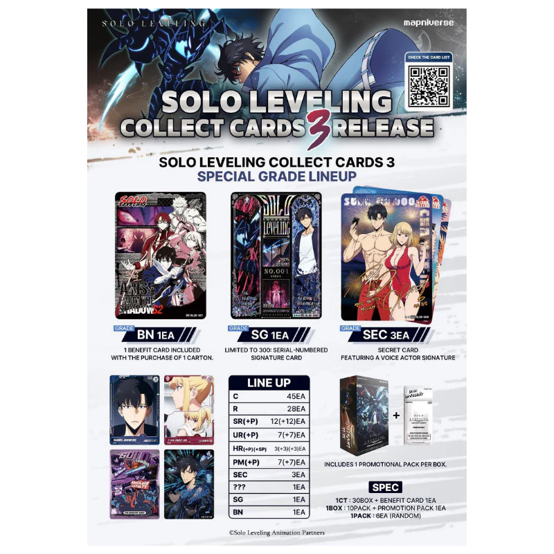 MAPNIVERSE - SOLO LEVELING VOL.3 - DISPLAY [SL3E KR]