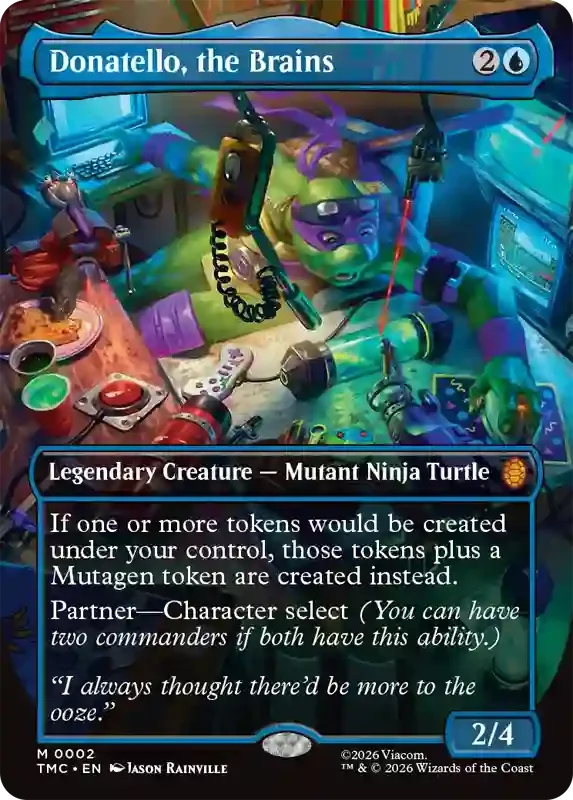 Magic The Gathering - Teenage Mutant Ninja Turtles - Play Display - ENG