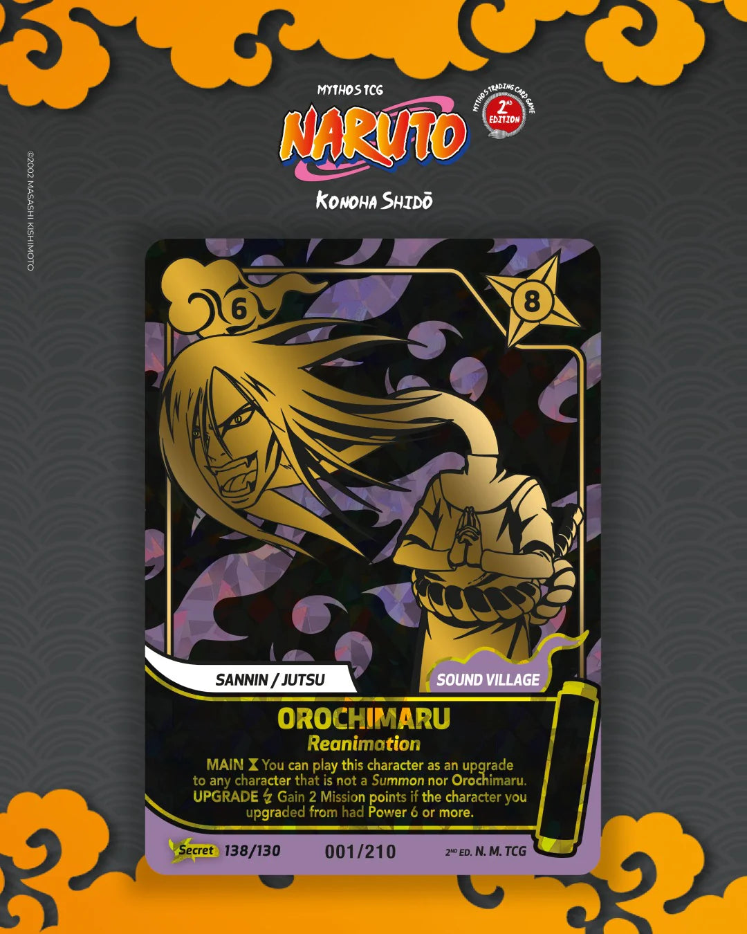 Naruto Mythos TCG - First Set 2nd Edition Display - ENG