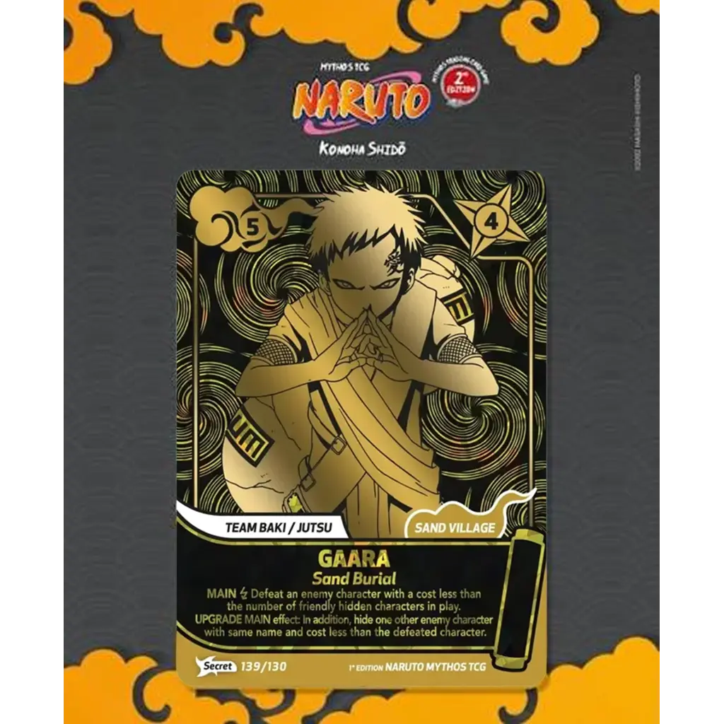 Naruto Mythos TCG - First Set 2nd Edition Display - ENG