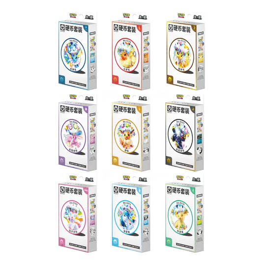 Pokémon - Terastal Gathering Coin Set - CHN (Zufälliges Design)