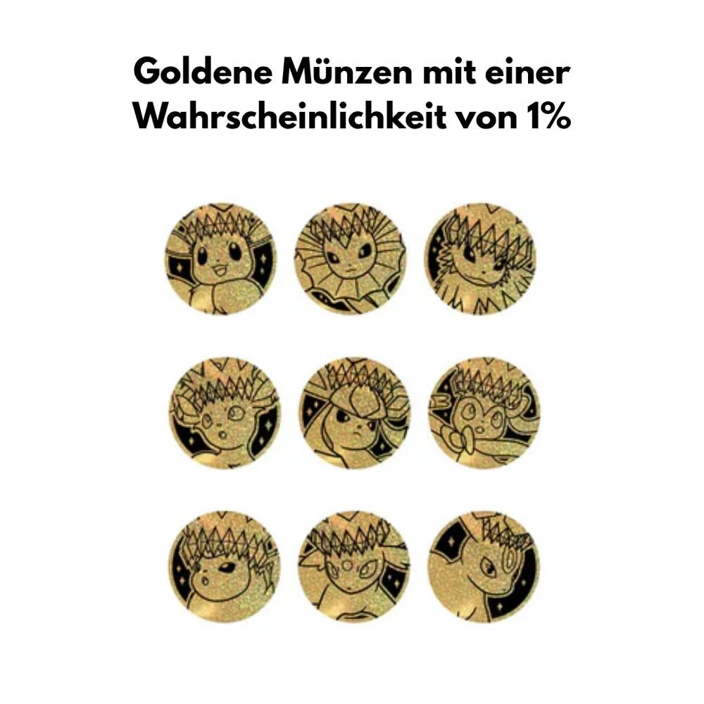 Pokémon - Terastal Gathering Coin Set - CHN (Zufälliges Design)