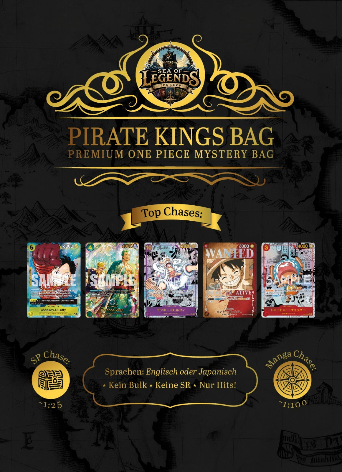 One Piece Pirate Kings Bag – Premium Mystery Bag
