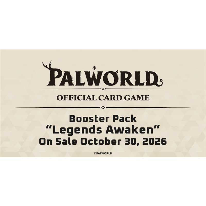 Palworld - BP02 - Legends Awaken - Display - ENG (Vorbestellung)