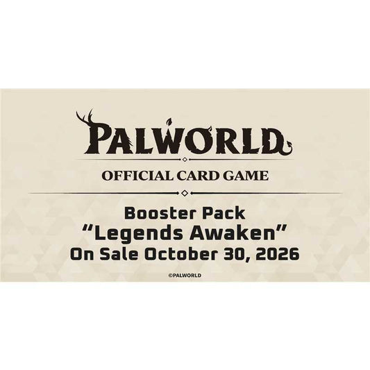 Palworld - BP02 - Legends Awaken - Display - ENG (Vorbestellung)