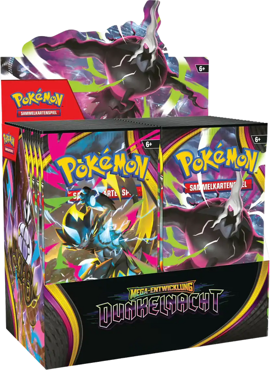 Pokémon Mega Entwicklung Dunkelnacht Display Booster - DE