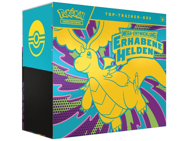Pokémon Top-Trainer-Box Mega-Entwicklung - Erhabene Helden - DE