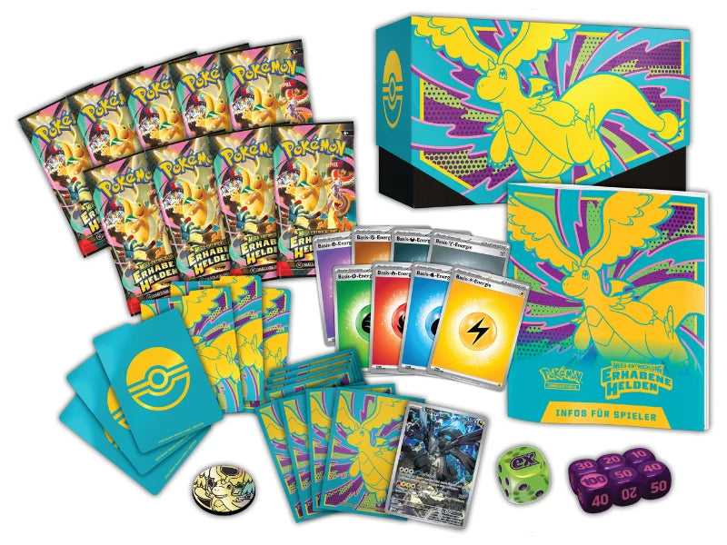 Pokémon Top-Trainer-Box Mega-Entwicklung - Erhabene Helden - DE