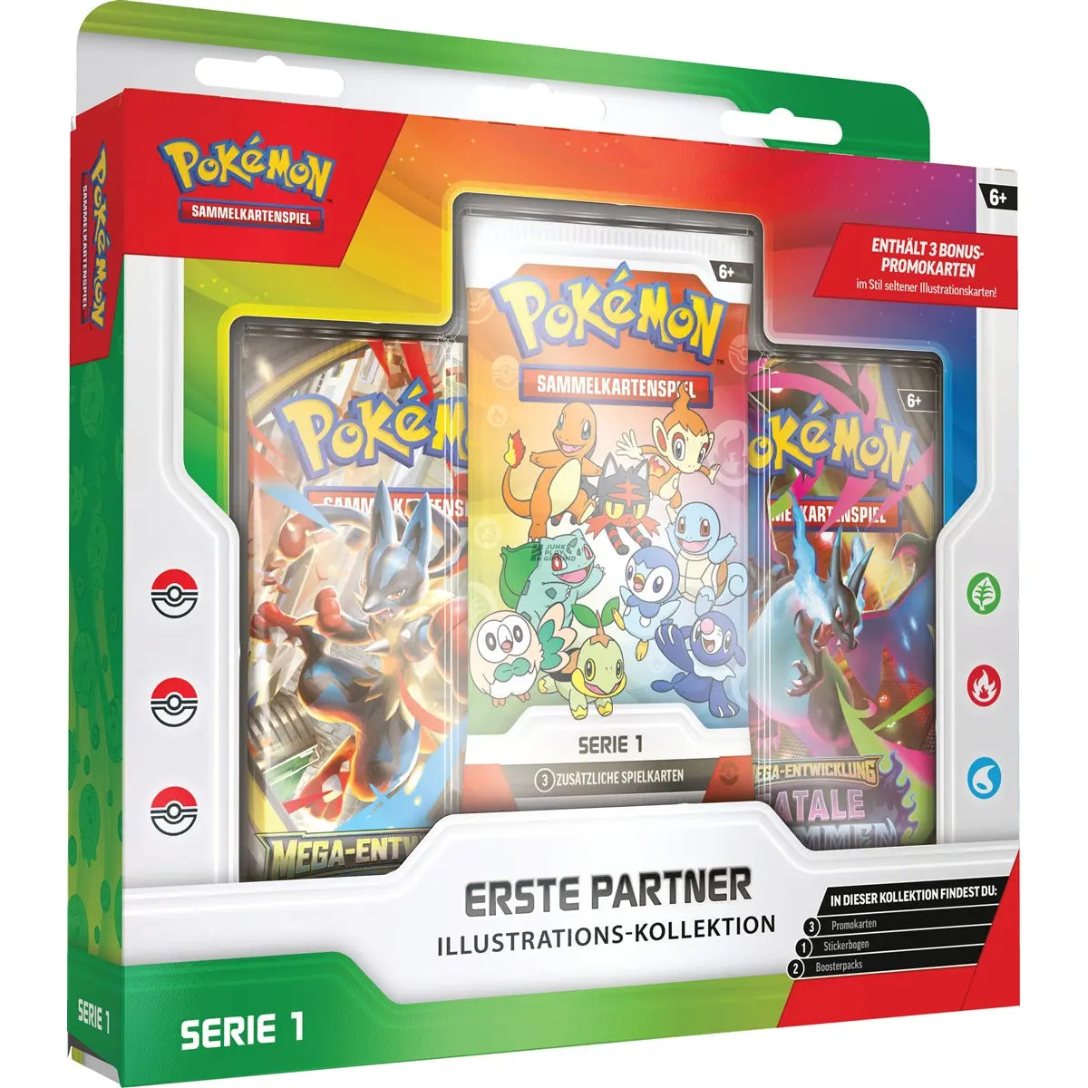 Pokémon Erste-Partner-Kollektion Serie 1 - DE