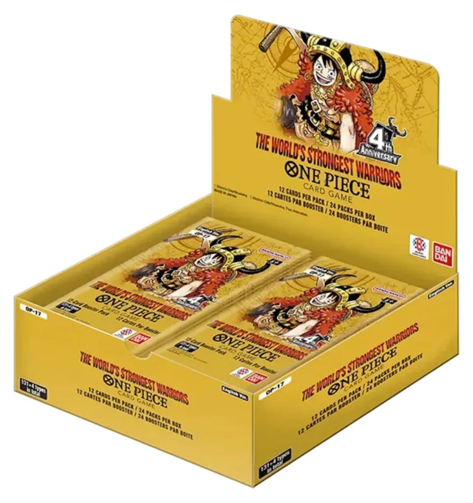 One Piece Card Game OP17 - The World's Strongest Warriors - Display ENG