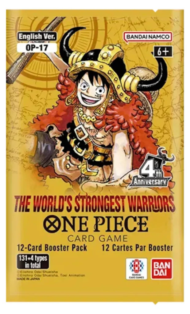One Piece Card Game OP17 - The World's Strongest Warriors - Display ENG