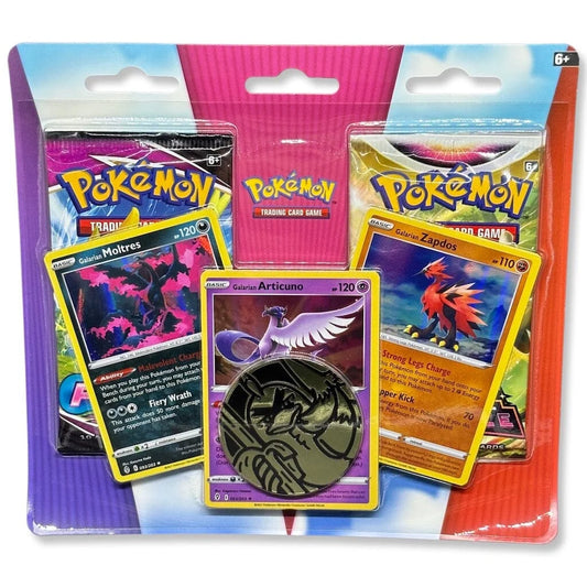 Pokémon Enhanced 2 Pack Blister Galarian Birds - ENG